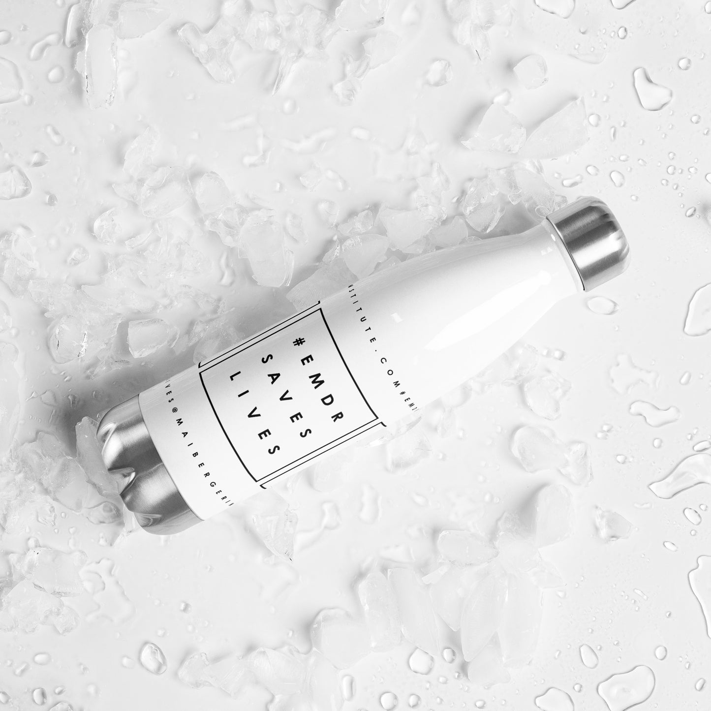 #EMDRSAVESLIVES Stainless Steel Water Bottle