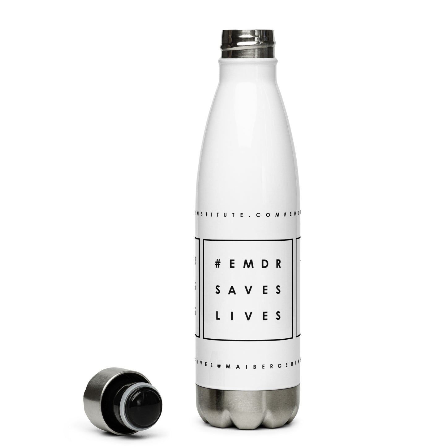 #EMDRSAVESLIVES Stainless Steel Water Bottle