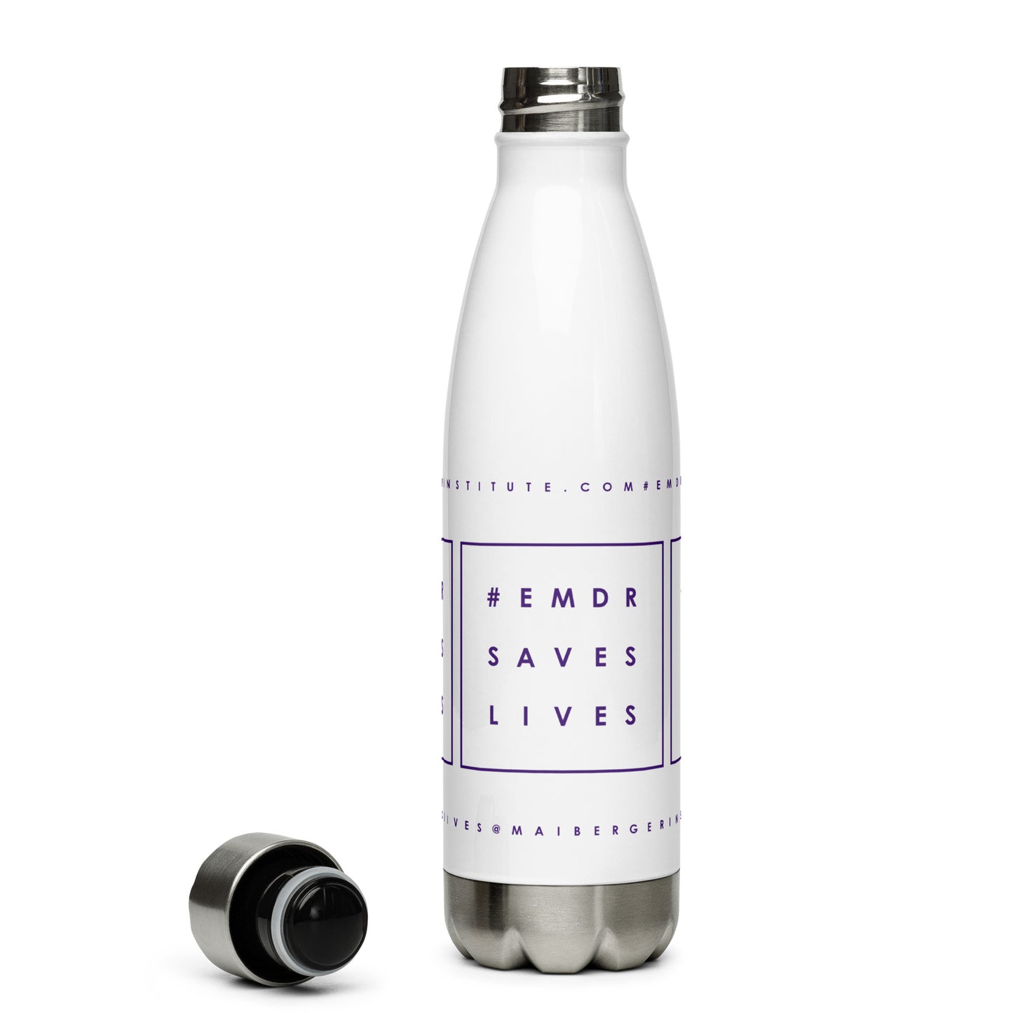 #EMDRSAVESLIVES Stainless Steel Water Bottle