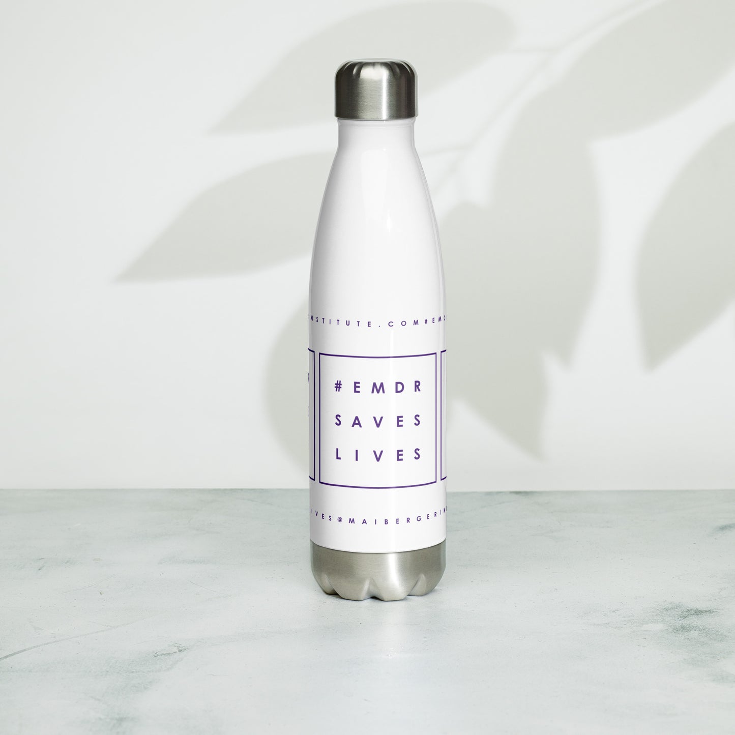 #EMDRSAVESLIVES Stainless Steel Water Bottle