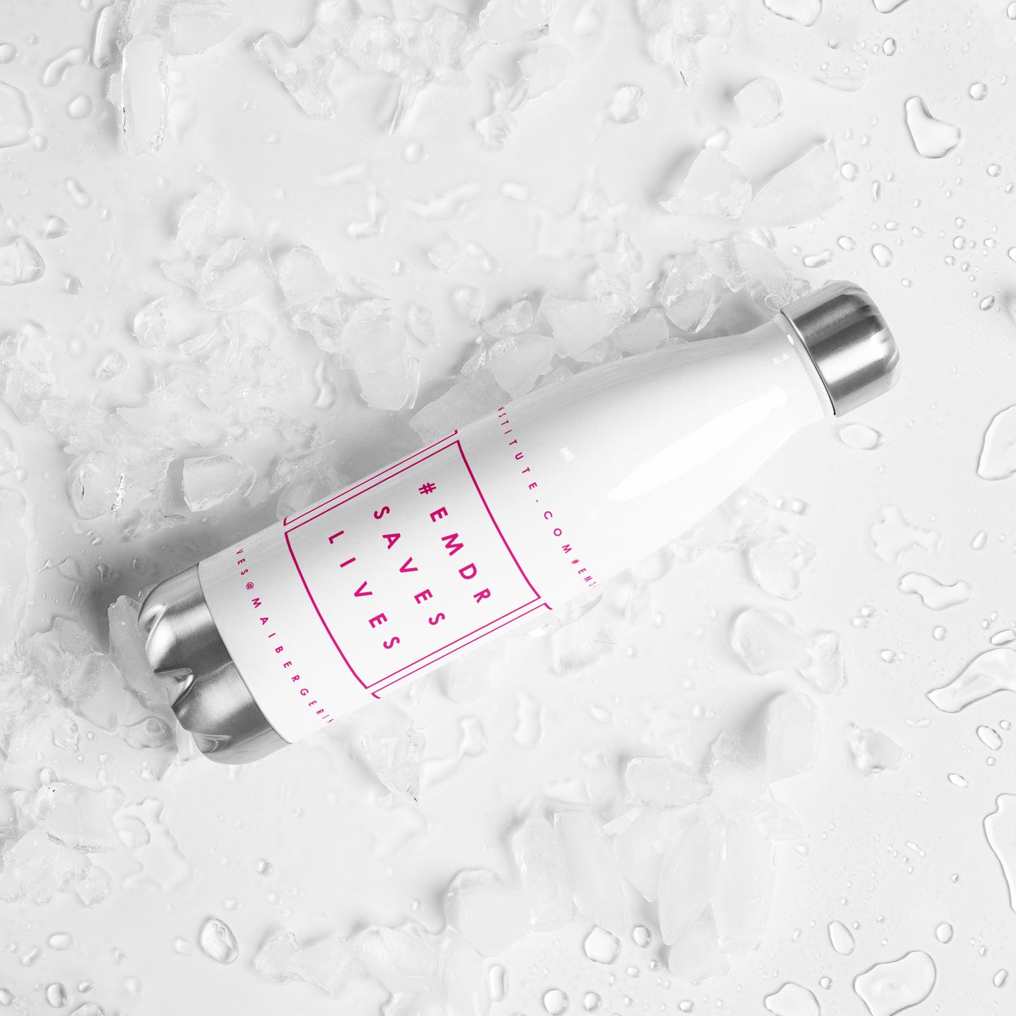 #EMDRSAVESLIVES Stainless Steel Water Bottle