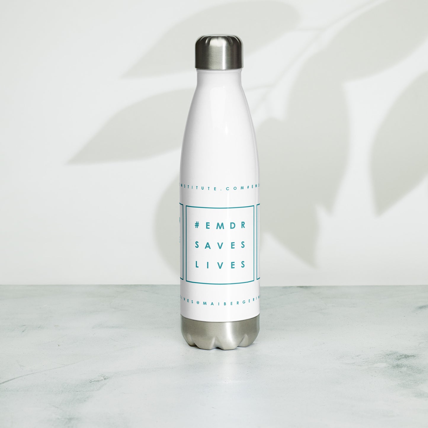 #EMDRSAVESLIVES Stainless Steel Water Bottle