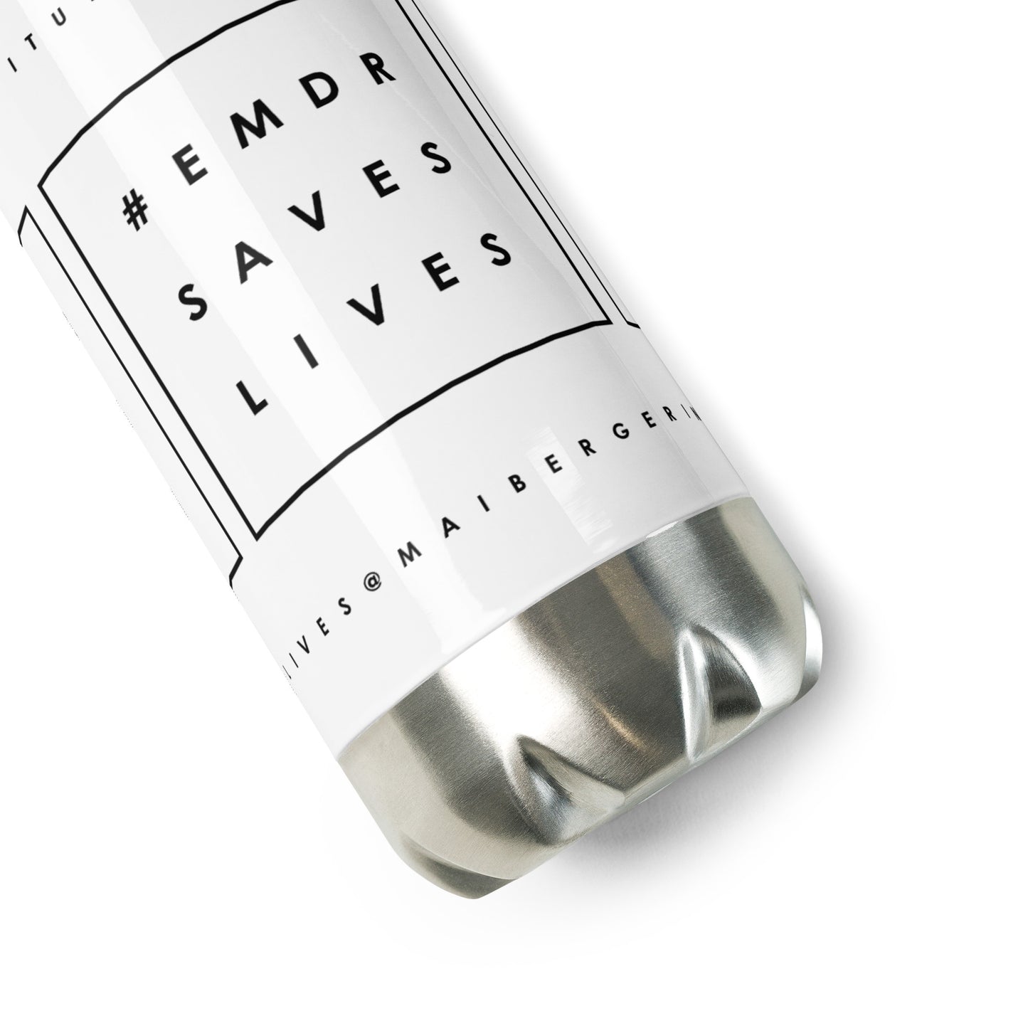#EMDRSAVESLIVES Stainless Steel Water Bottle