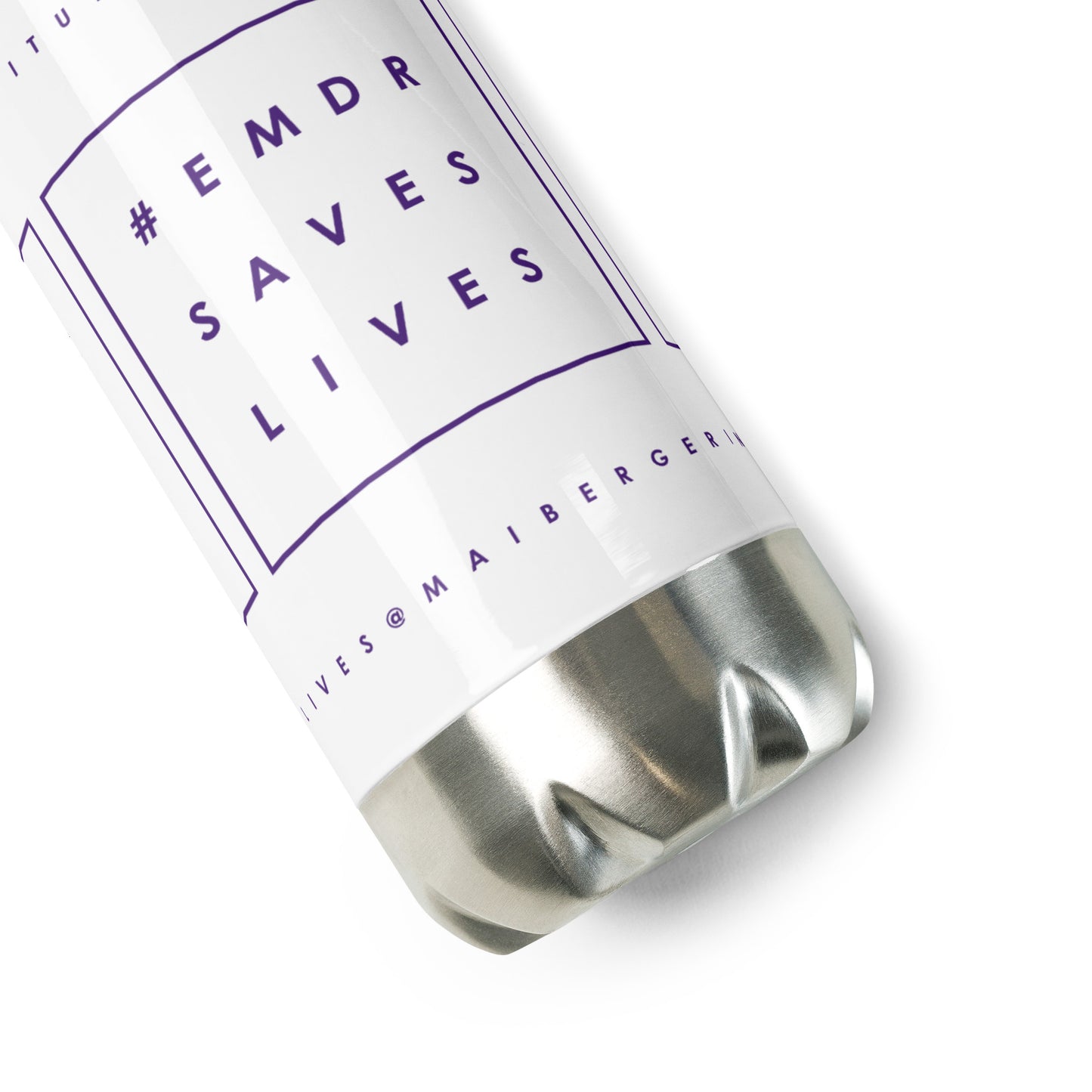 #EMDRSAVESLIVES Stainless Steel Water Bottle