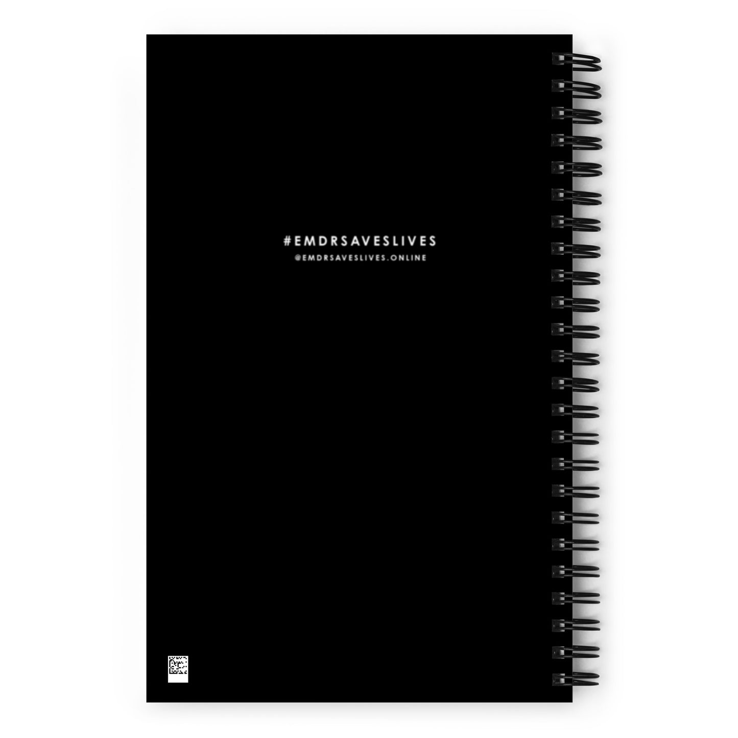 #EMDRSAVESLIVES Spiral notebook