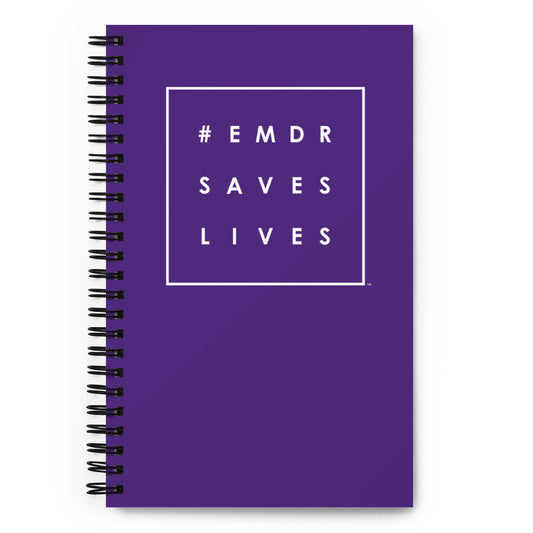 #EMDRSAVESLIVES Spiral notebook
