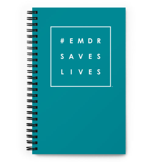 #EMDRSAVESLIVES Spiral notebook