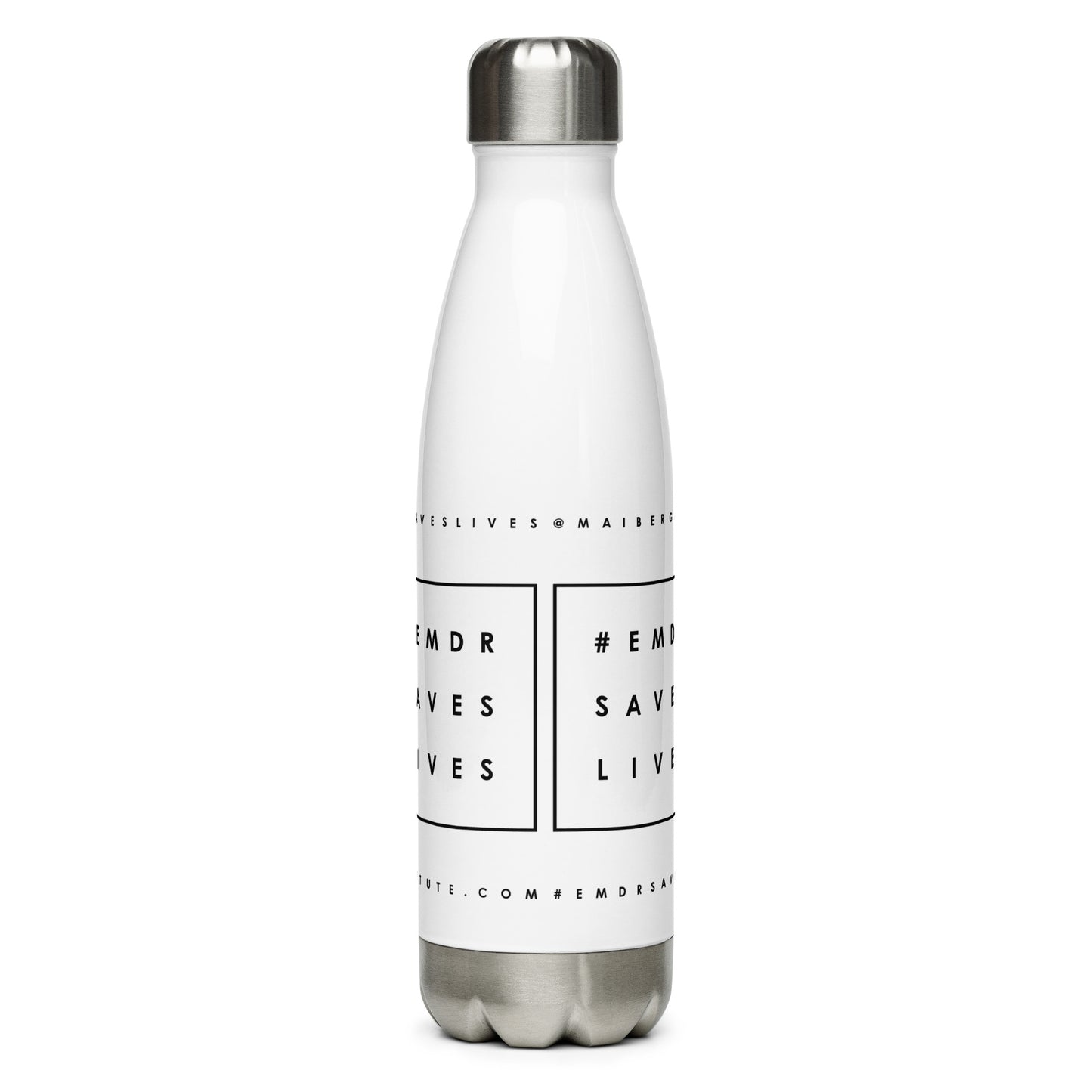 #EMDRSAVESLIVES Stainless Steel Water Bottle
