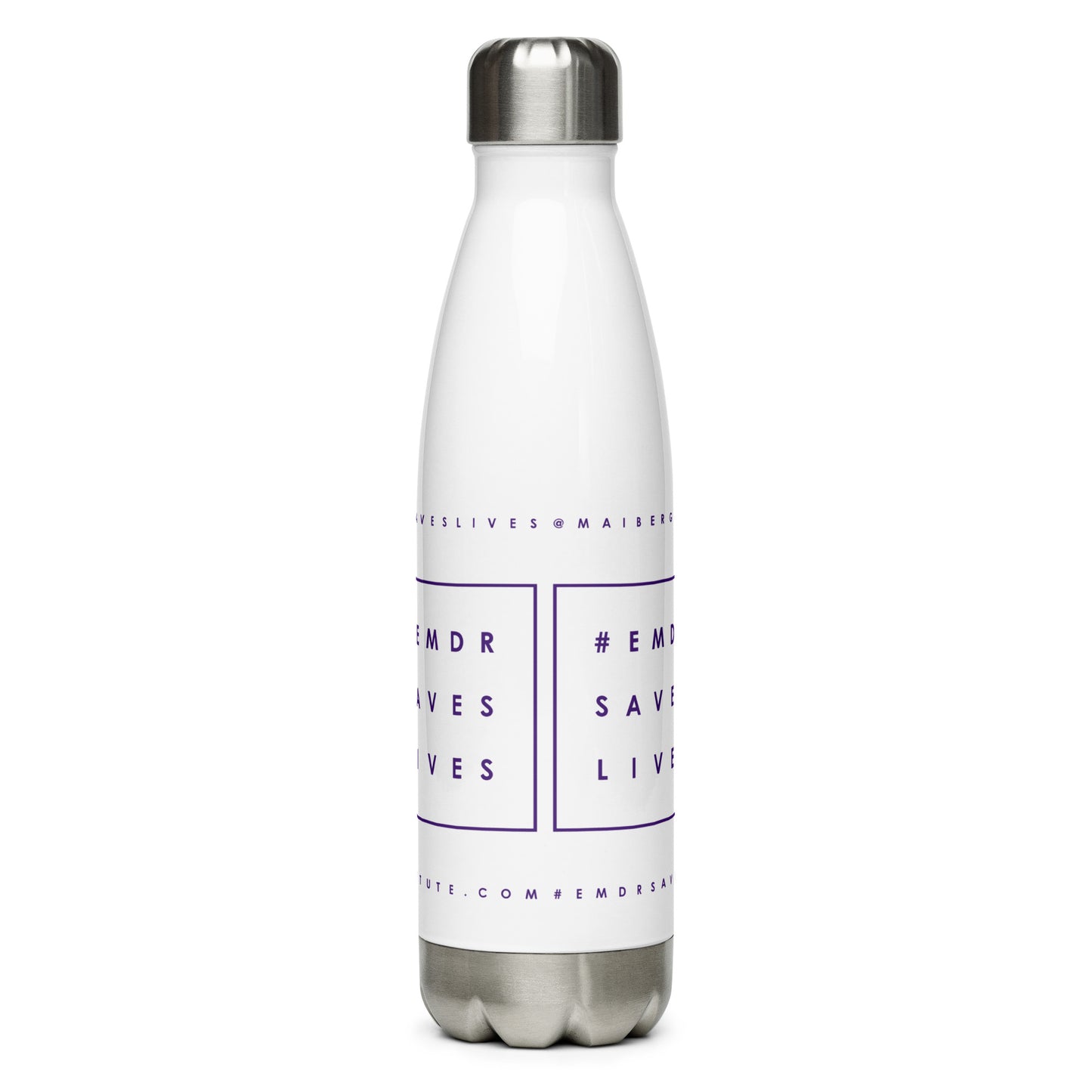 #EMDRSAVESLIVES Stainless Steel Water Bottle