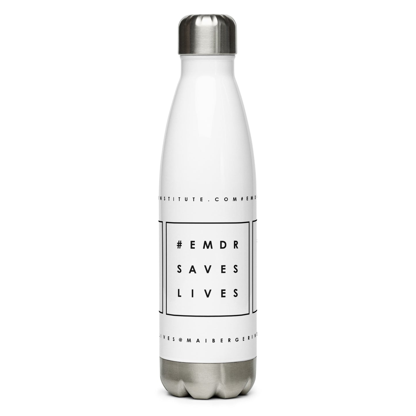 #EMDRSAVESLIVES Stainless Steel Water Bottle