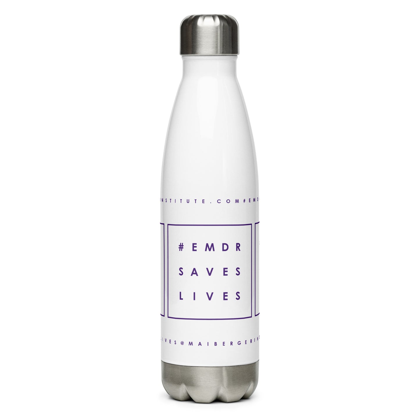 #EMDRSAVESLIVES Stainless Steel Water Bottle