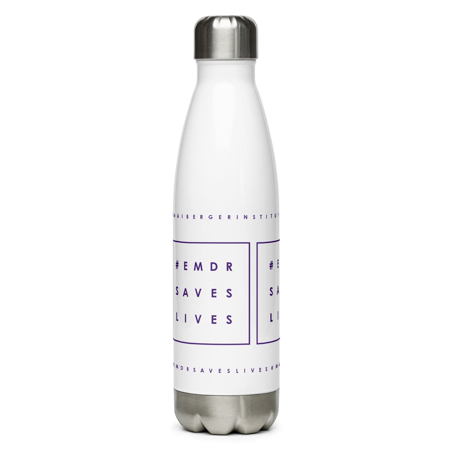 #EMDRSAVESLIVES Stainless Steel Water Bottle